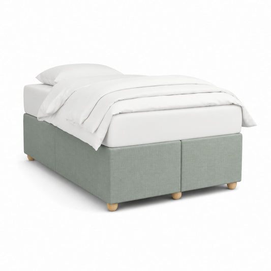 Boxspringbett Hellgrün Polyester rechteckig 140 x 200 cm